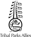 Tribal Parks Allies logo in black